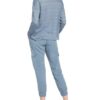 rich&royal Longsleeve Damen, Blau