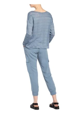 rich&royal Longsleeve Damen, Blau
