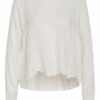 rich&royal Longsleeve Damen, Weiß