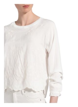 rich&royal Longsleeve Damen, Weiß