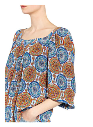 Rich&Royal Off-Shoulder-Bluse blau
