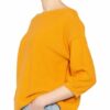 Rich&Royal Oversized-Pullover Mit Glitzergarn orange