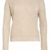 Rich&Royal Pullover Mit Glitzergarn beige