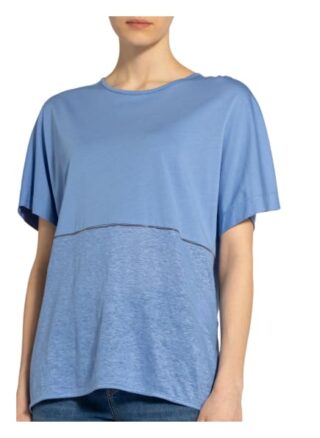Rich&Royal T-Shirt Aus Leinen blau
