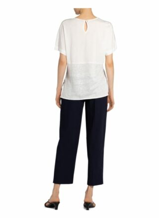 Rich&Royal T-Shirt Aus Leinen weiss