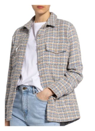 Rich&Royal Tweed-Blazer blau