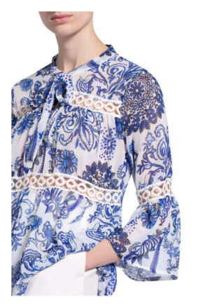 Rinascimento Blusenshirt Mit Schluppe blau