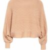 Rinascimento Rollkragenpullover braun