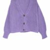 Rinascimento Strickjacke violett