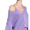 Rinascimento Strickjacke violett