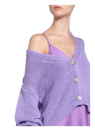 Rinascimento Strickjacke violett
