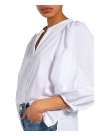 Robert Friedman Bluse Isa Mit 3/4-Arm weiss