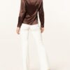 ROBERT FRIEDMAN Hemdbluse Damen, Braun