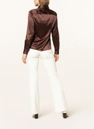 ROBERT FRIEDMAN Hemdbluse Damen, Braun