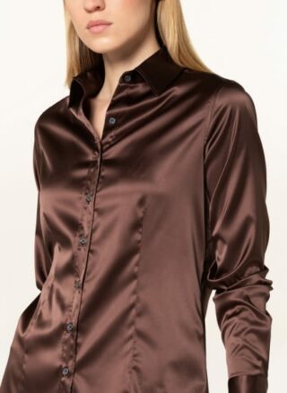 ROBERT FRIEDMAN Hemdbluse Damen, Braun