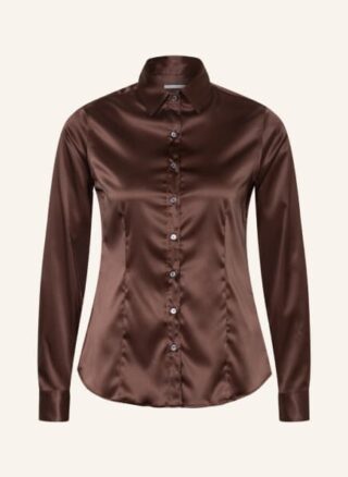 ROBERT FRIEDMAN Hemdbluse Damen, Braun
