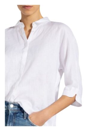 Robert Friedman Hemdbluse Iva Aus Leinen weiss