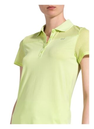 Röhnisch Funktions-Poloshirt Miko Mit Mesh-Einsatz gruen