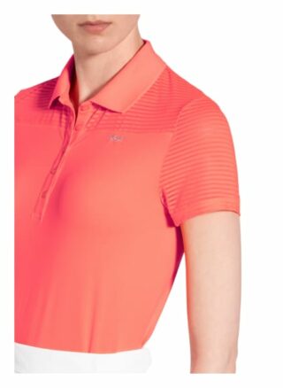 Röhnisch Funktions-Poloshirt Miko Mit Mesh-Einsatz pink