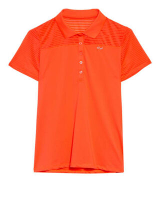 Röhnisch Funktions-Poloshirt Miko Mit Mesh-Einsatz pink
