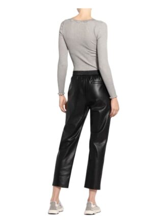 Rosemunde Longsleeve Babette Aus Seide Mit Spitzenbesatz grau