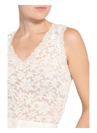 Rosemunde Spitzentop weiss
