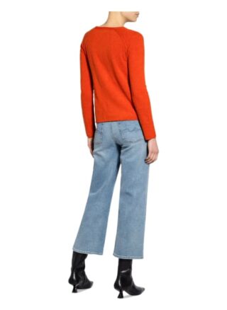Rosemunde Strickjacke Laica Mit Cashmere orange