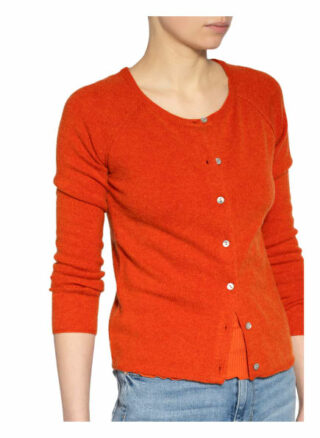 Rosemunde Strickjacke Laica Mit Cashmere orange