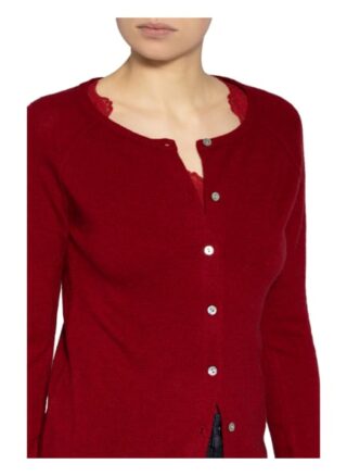 Rosemunde Strickjacke Laica Mit Cashmere rot