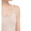Rosemunde Top Mit Seide beige
