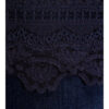 Rosemunde Top Mit Seide blau