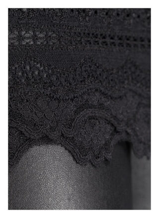 Rosemunde Top Mit Seide schwarz