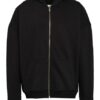 rough. Hoodie Herren, Schwarz