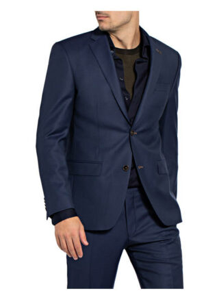 Roy Robson Anzugsakko Slim Fit blau