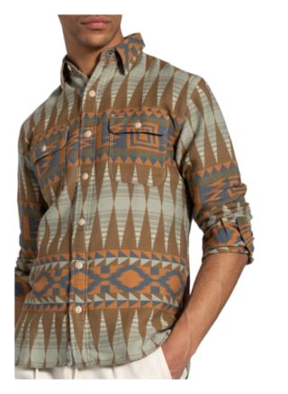 Rrl Hemd Regular Fit braun