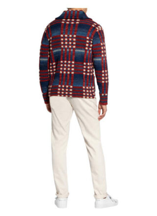 Rrl Strickjacke Mit Leinen rot