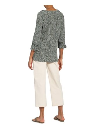 S.Oliver Black Label Blusenshirt Mit 3/4-Arm gruen