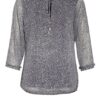 S.Oliver Black Label Blusenshirt Mit 3/4-Arm schwarz