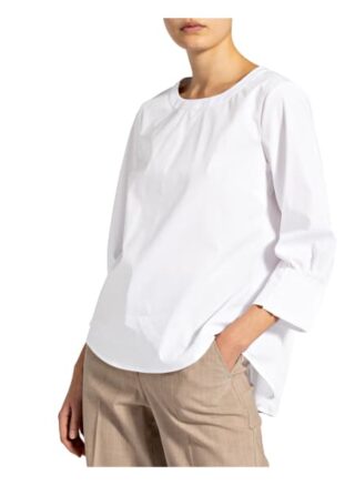 S.Oliver Black Label Blusenshirt Mit 3/4-Arm weiss
