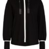 S.Oliver Black Label Hoodie schwarz