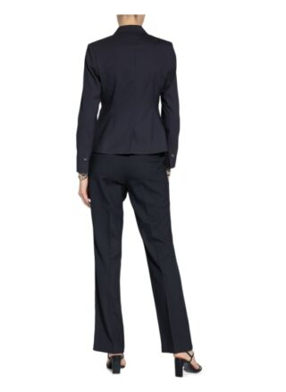 S.Oliver Black Label Piqué-Blazer blau