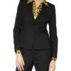 S.Oliver Black Label Piqué-Blazer schwarz