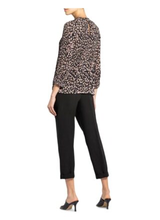 S.Oliver Black Label Plisseebluse schwarz