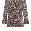 S.Oliver Black Label Plisseebluse schwarz
