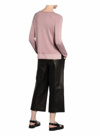 S.Oliver Black Label Pullover Mit Blusensaum rosa