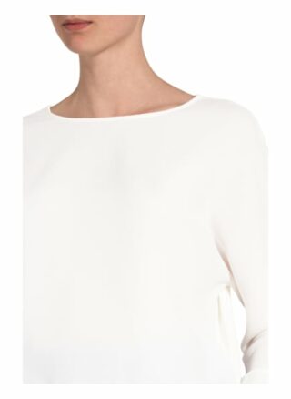 S.Oliver Black Label Shirt Im Materialmix weiss