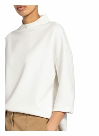 S.Oliver Black Label Sweatshirt Mit 3/4-Arm weiss