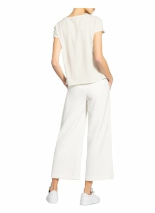 S.Oliver Black Label T-Shirt Mit Paillettenbesatz weiss