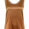 S.Oliver Black Label Top Im Materialmix braun