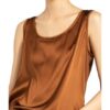 S.Oliver Black Label Top Im Materialmix braun